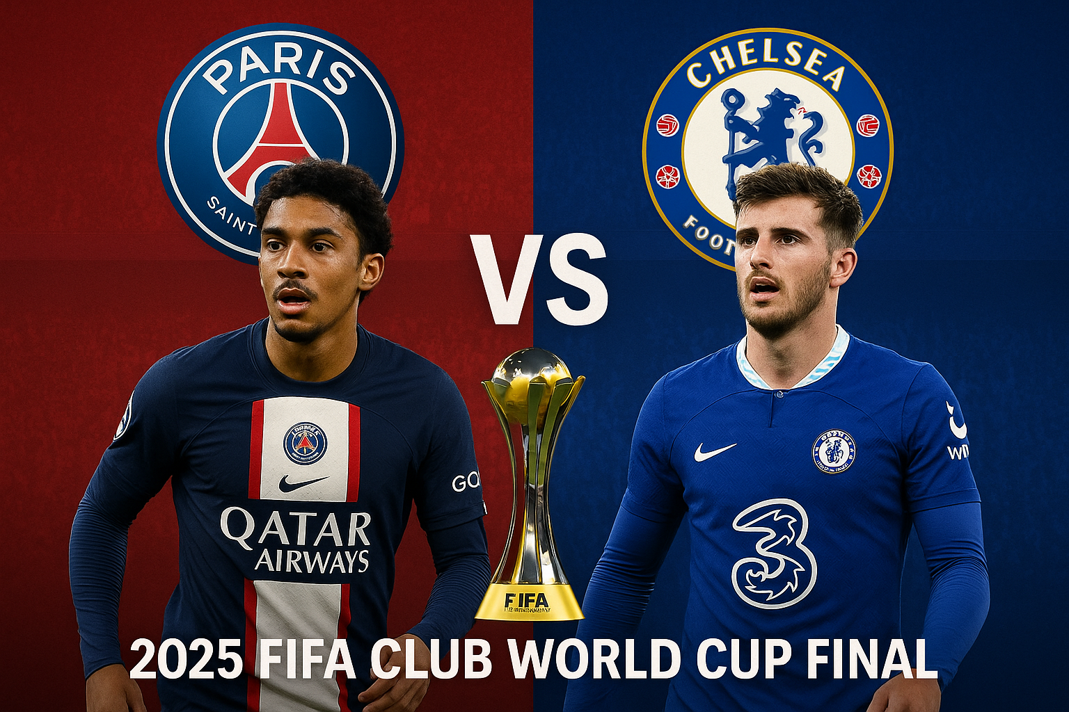 ⚽ PSG vs Chelsea – Club World Cup 2025 Final: Clash of Giants, Legacy on the Line