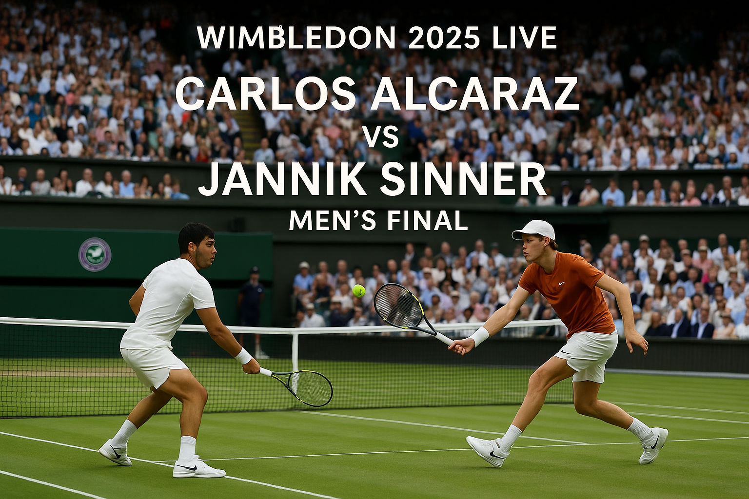Wimbledon 2025 Live Updates: Carlos Alcaraz vs Jannik Sinner