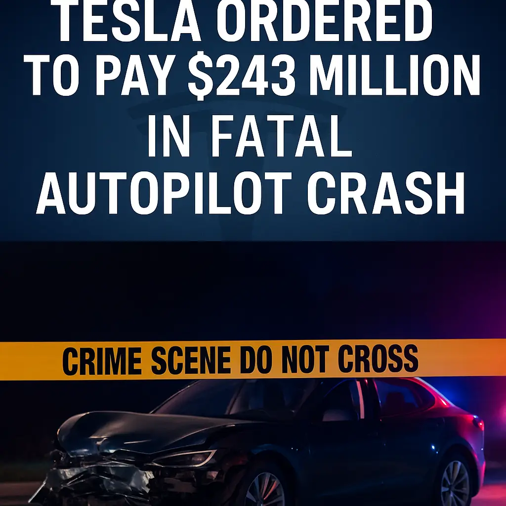 Jury Orders Tesla to Pay $243 Million in Fatal Autopilot Crash: What It Means for the Future of AI Driving