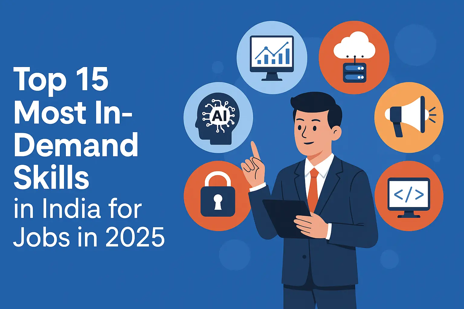 Top 15 Most In-Demand Skills in India for Jobs in 2025